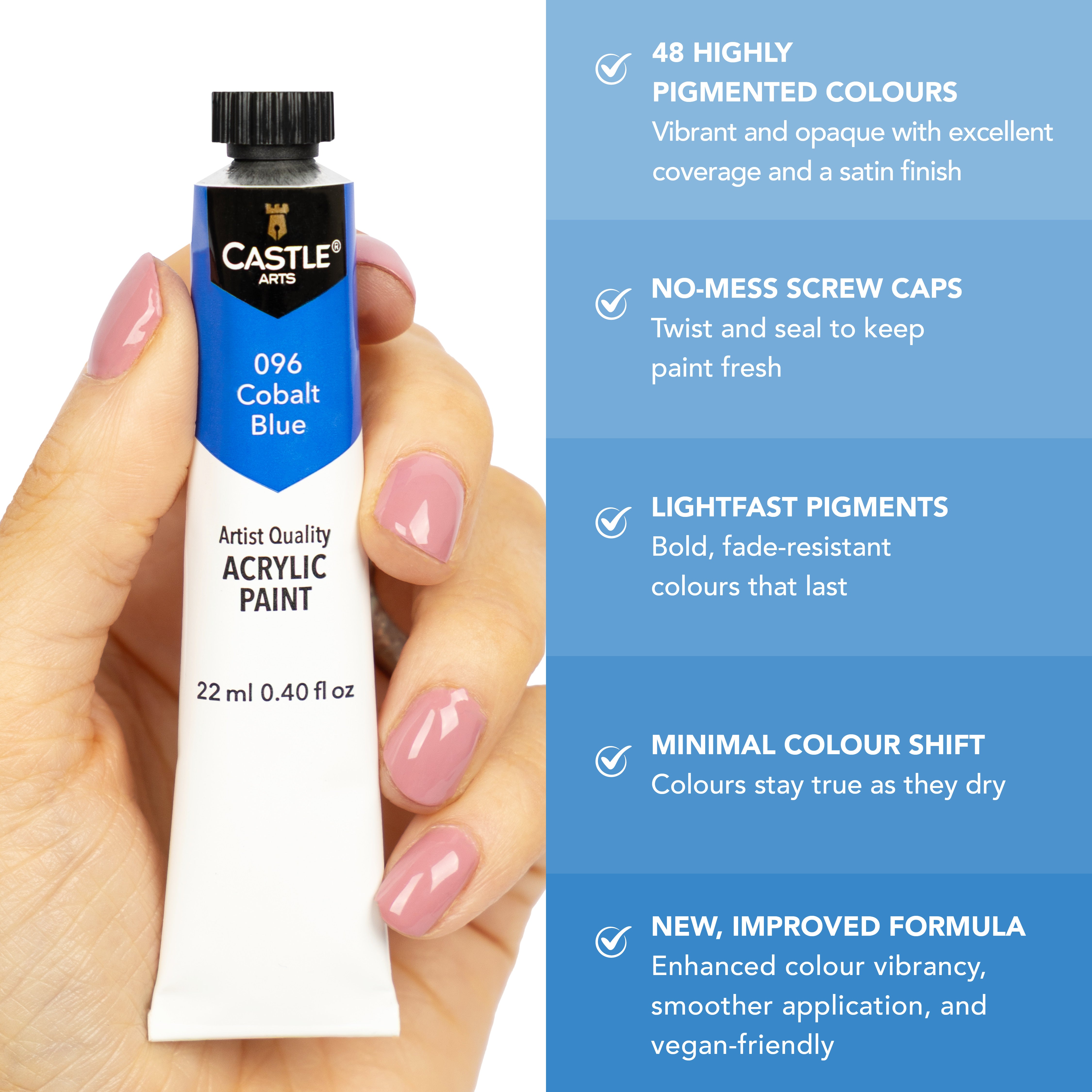 48 Pezzi Set Di Colori Acrilici