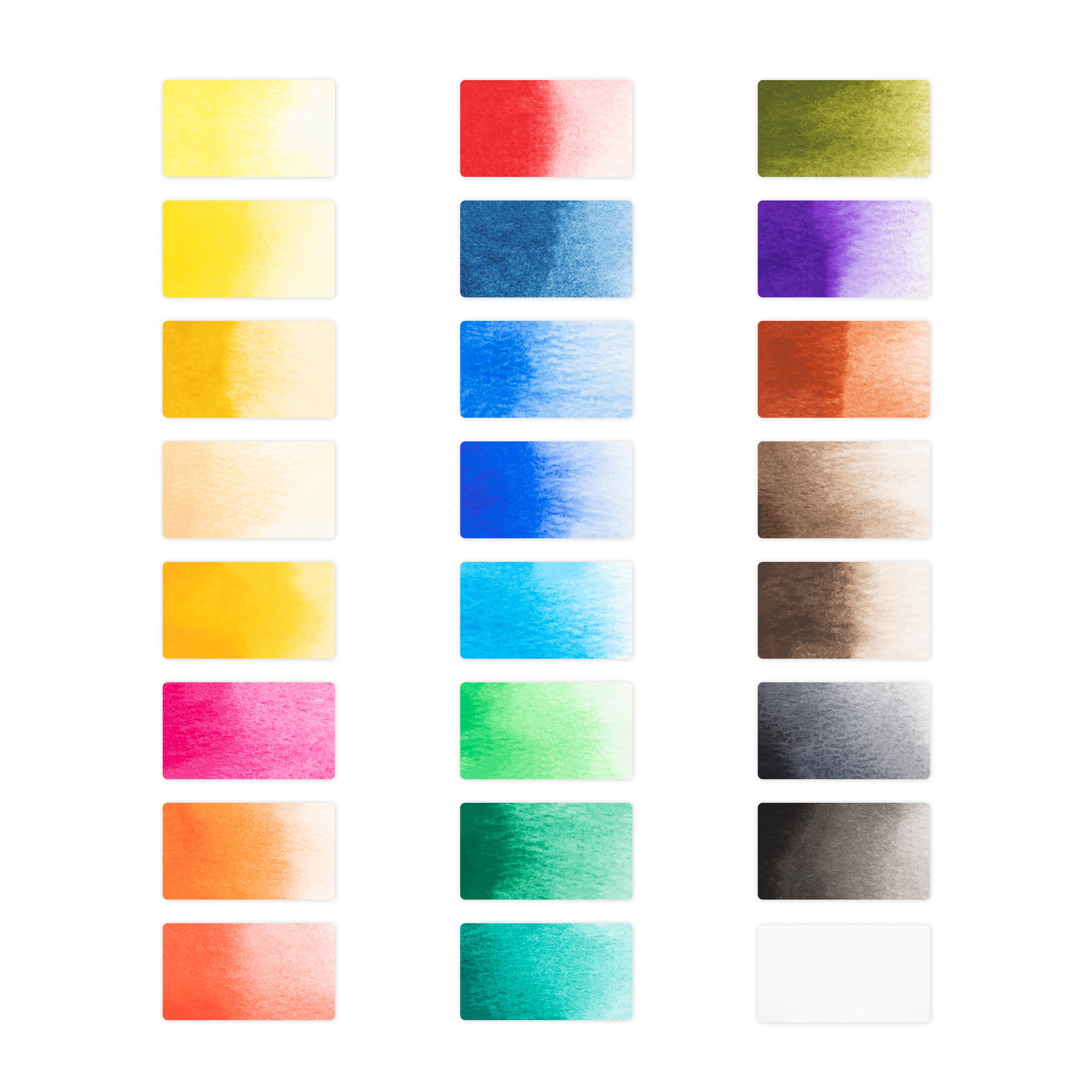 24 Piece Watercolour Paint Set