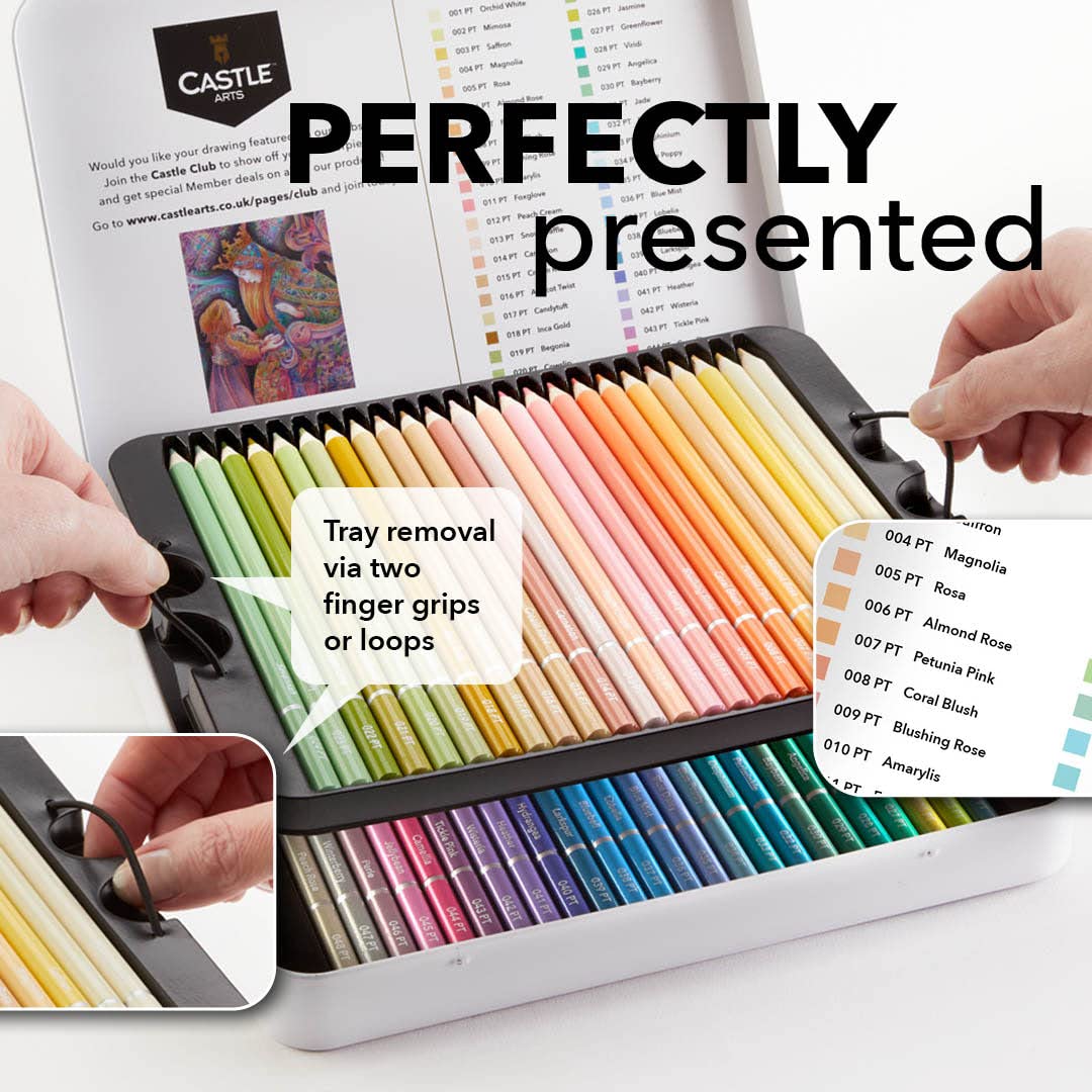 48 Pezzi Set Di Matite Colorate Pasteltint In Scatola Espositiva