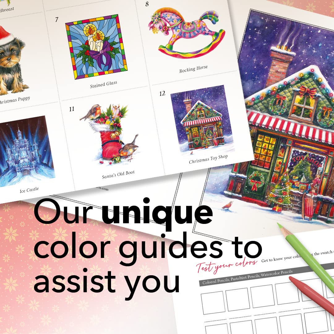 36 Pagina Libro Da Colorare Di Buon Natale