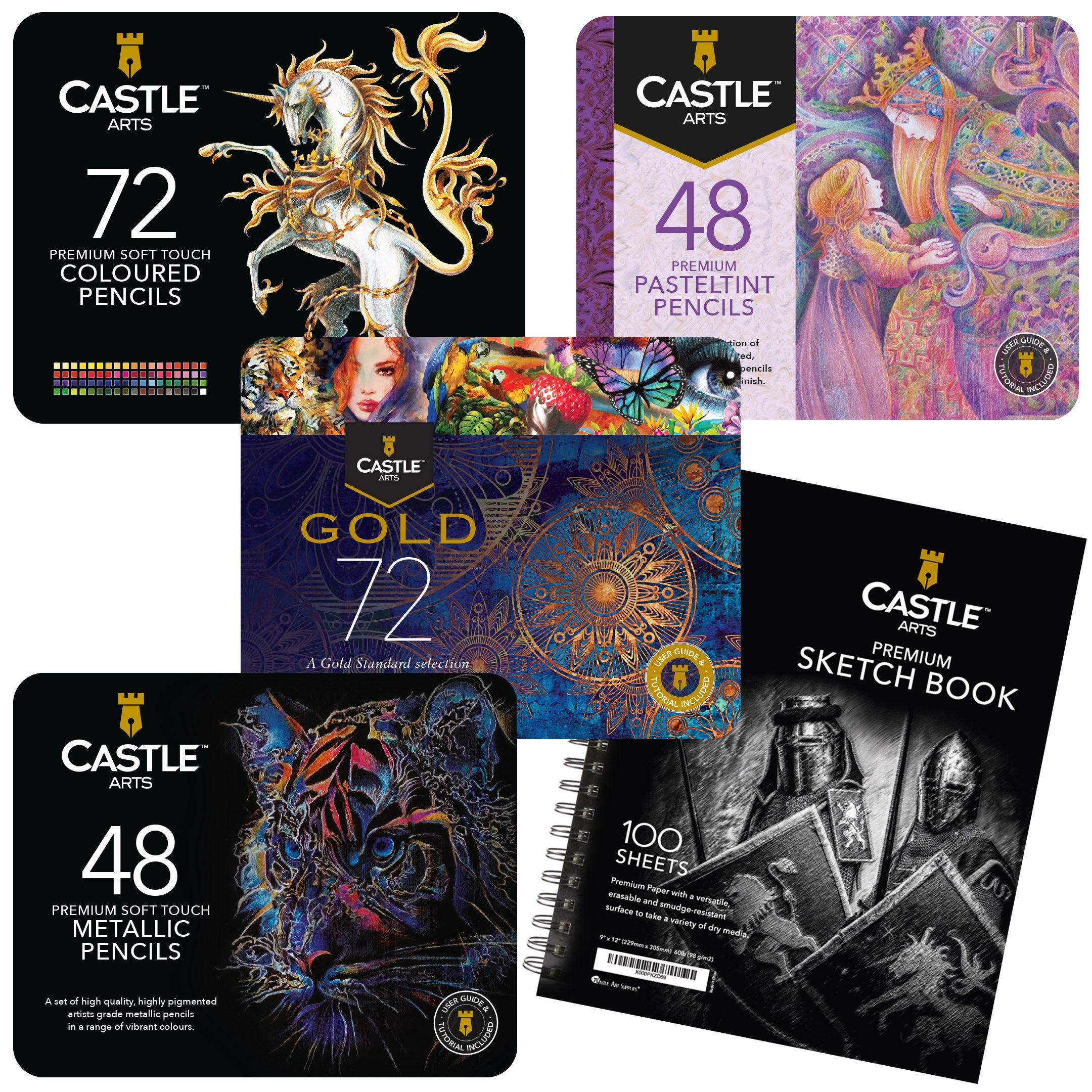 242 -stuk premium colourist tin -bundel