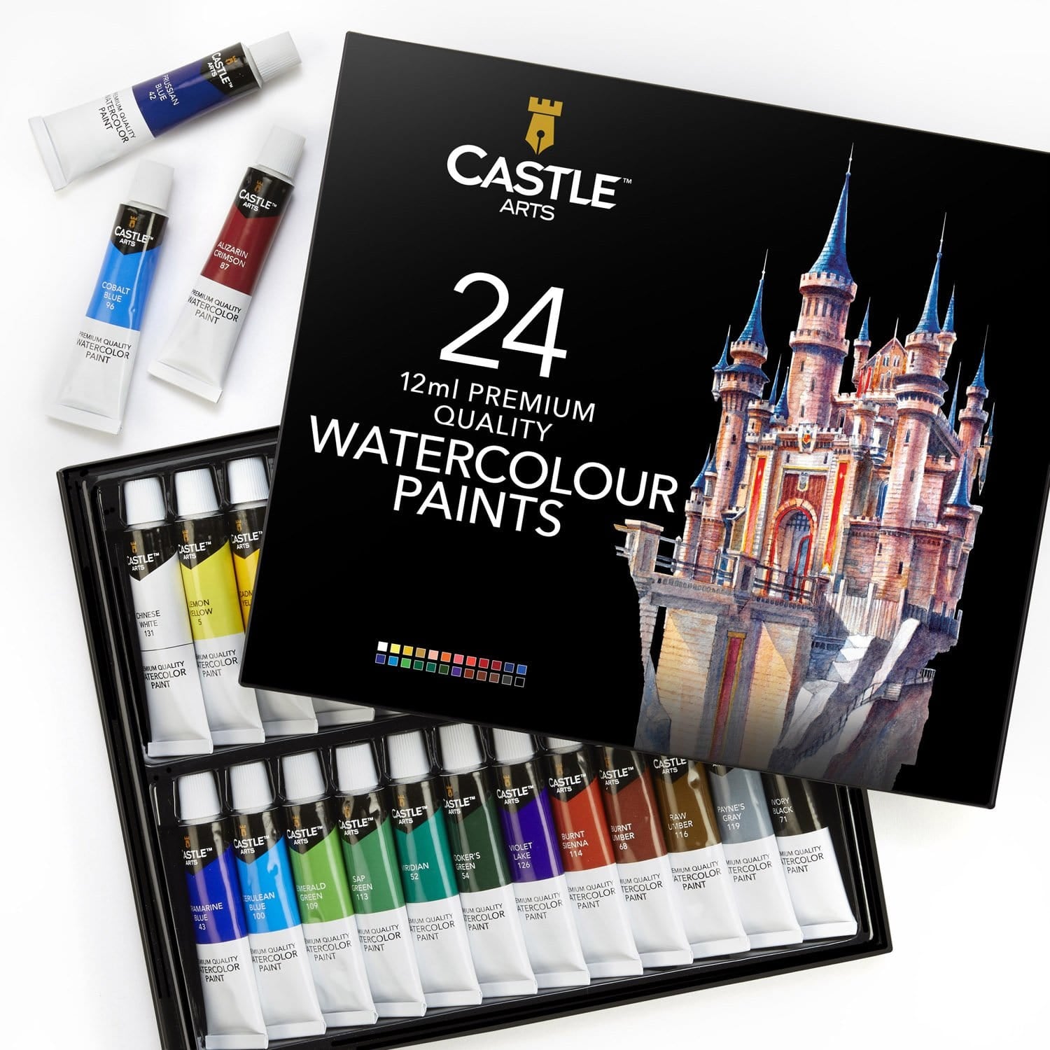 24 Pezzi Set Di Pittura Ad Acquerello