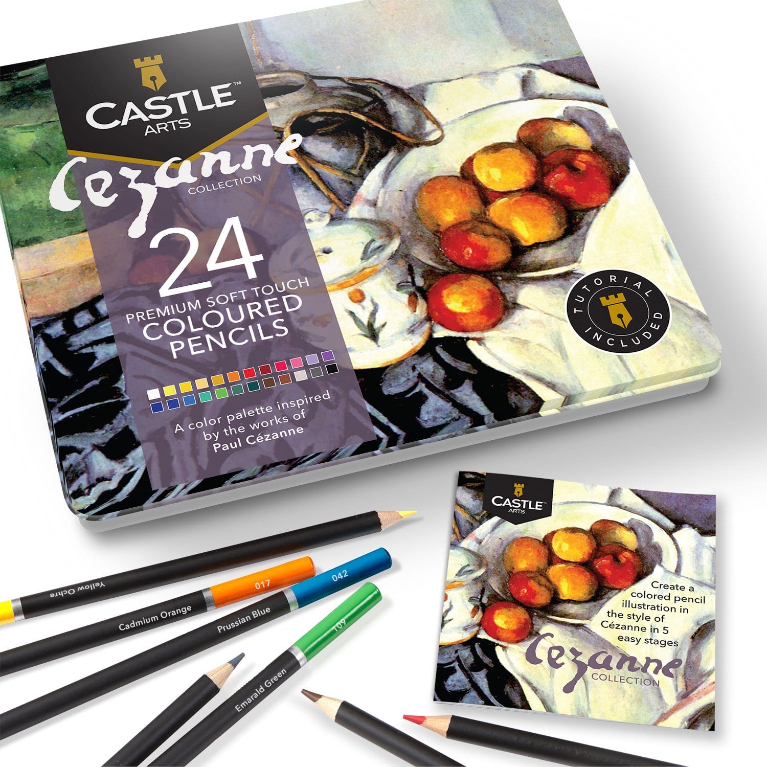 24 Pezzi Set Di Matite Colorate Cezanne In Scatola Espositiva
