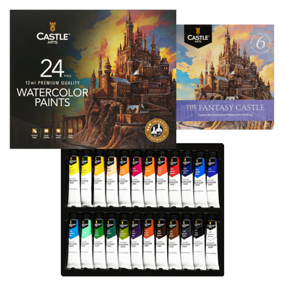 24 Piece Watercolour Paint Set