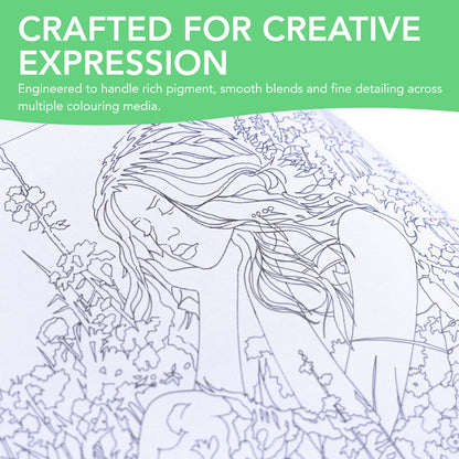 Libro para colorear de primavera de 72 páginas